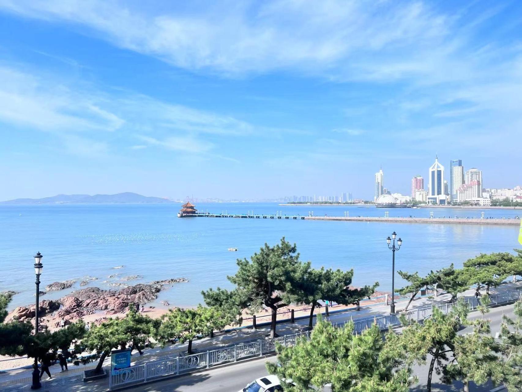 Qingdao Oceanwide Elite Hotel Exteriör bild