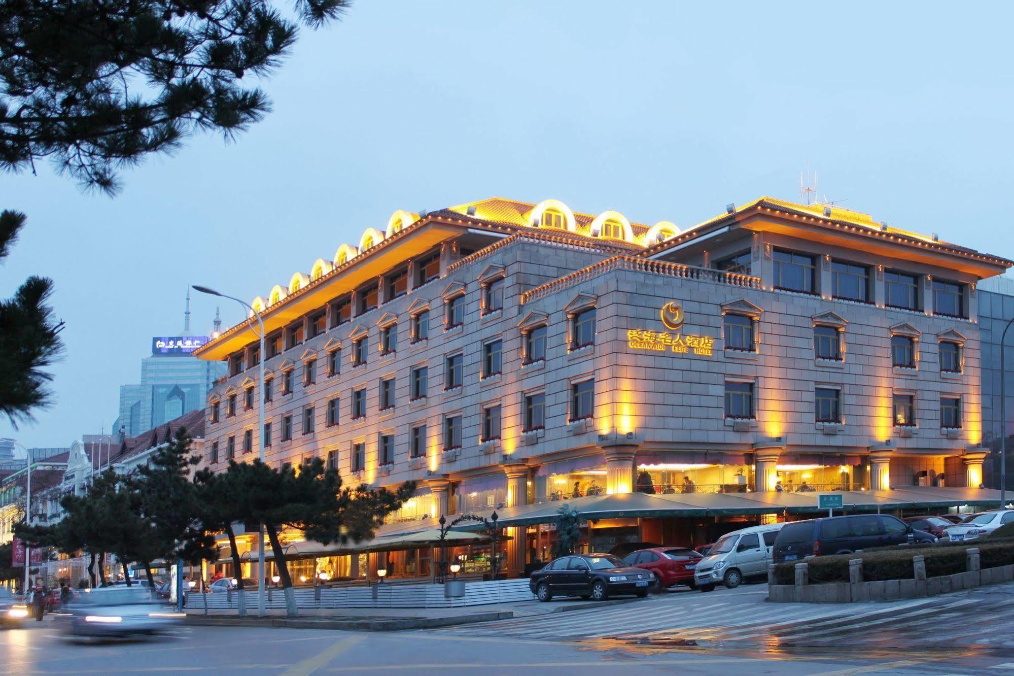 Qingdao Oceanwide Elite Hotel Exteriör bild
